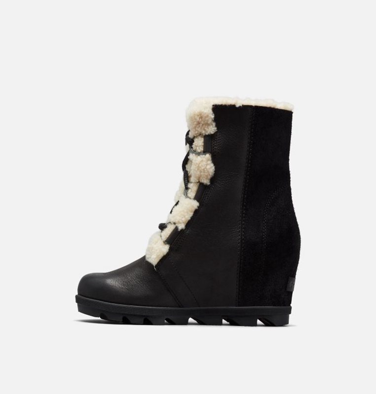 Sorel Dam Wedges Svarta - Joan Of Arctic™ Ii Shearling Boot - LIA-913820